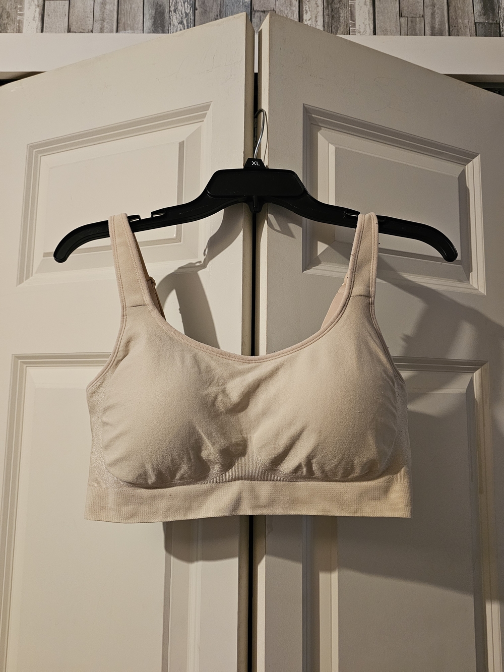 Shapermint Nude Wireless Seamless Support Bra Xl